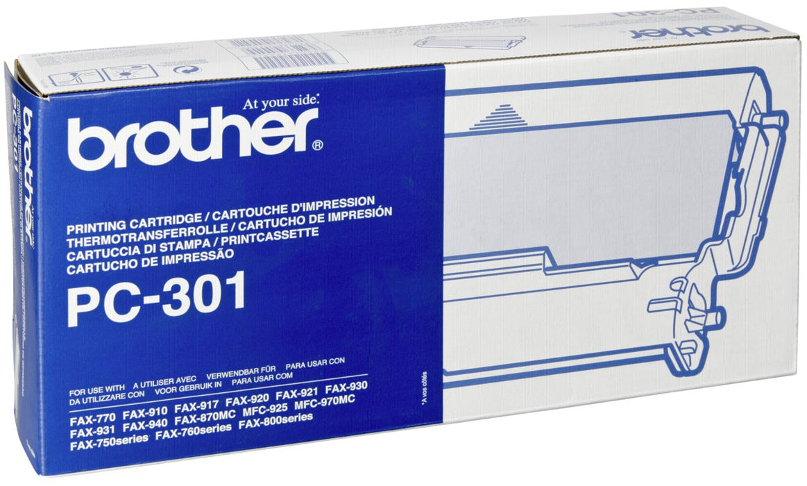 Brother PC-301 Black Print Cartridge