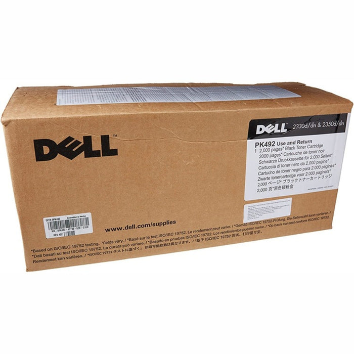 Dell PK492 Black Return Program Toner Cartridge
