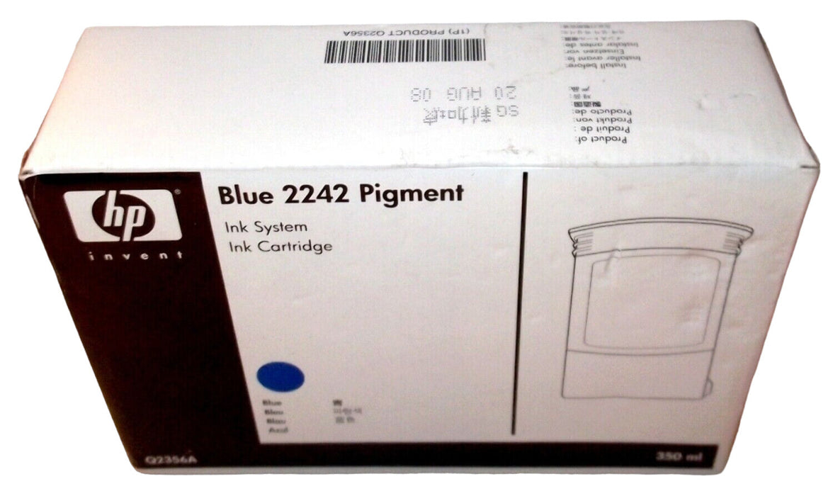 HP Q2356A Blue Ink Cartridge