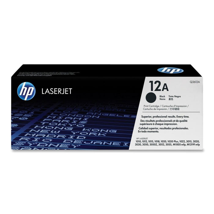 HP Q2612AG Black Toner Cartridge