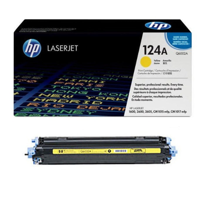 HP Q6002A Yellow Toner Cartridge