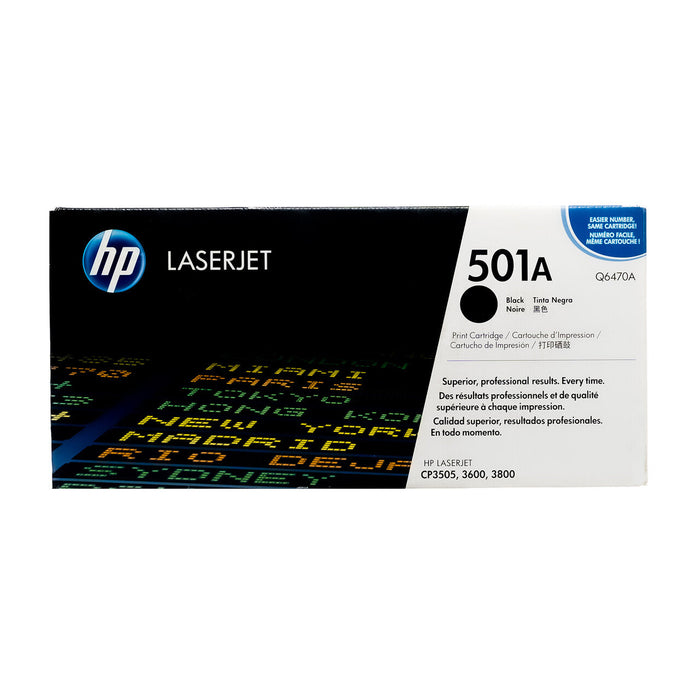 HP Q6470A Black Toner Cartridge