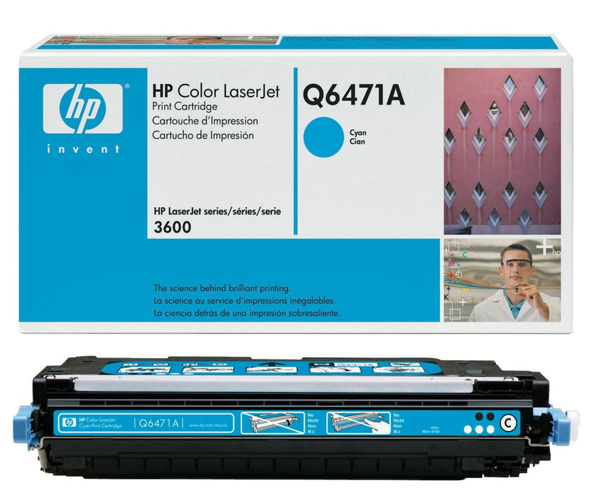 HP Q6471A Cyan Toner Cartridge