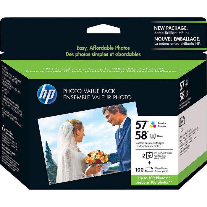 HP Q7952AN Black / Color Ink Cartridge Combo Pack