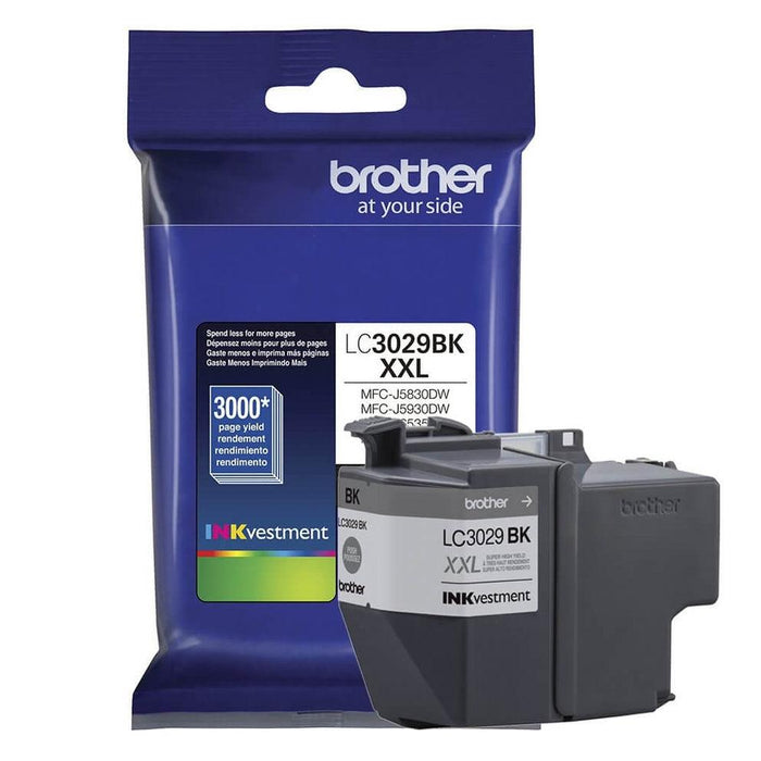 Brother LC3029BK Black Super High-Yield INKvestment Original Ink Cartridge