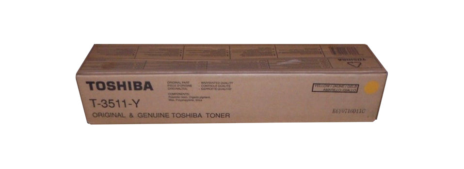 Toshiba T-3511-Y Yellow Toner Cartridge
