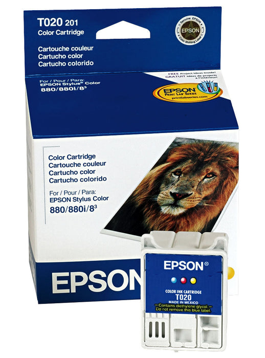 Epson T020201 Tri-Color Ink Cartridge