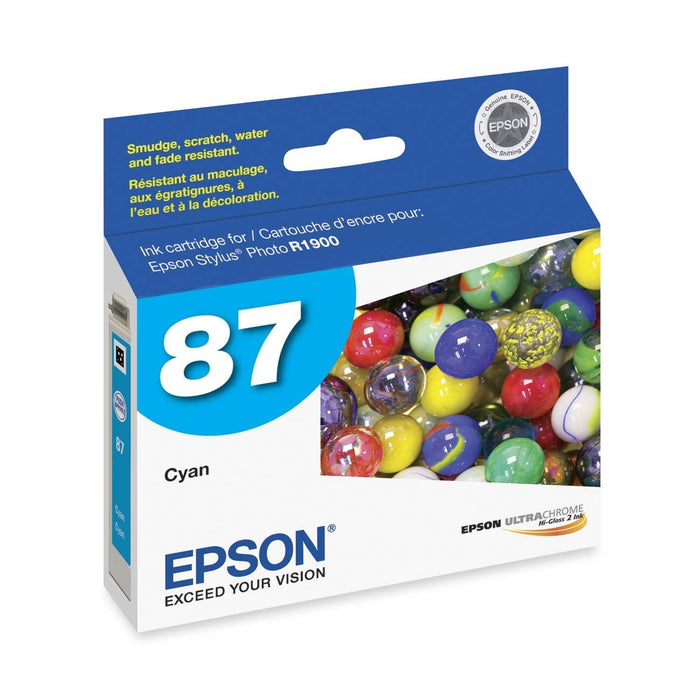 Epson T087220 Cyan Ink Cartridge