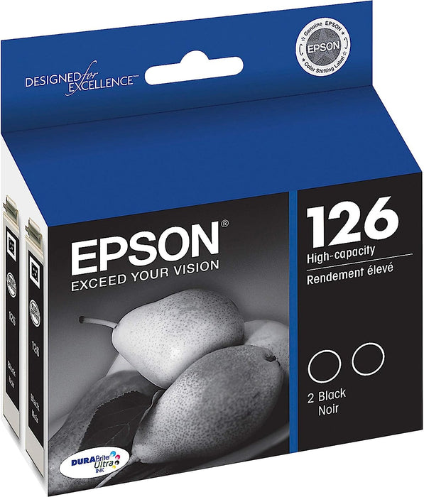 Epson T126120D2 Black High Yield Ink Cartridge