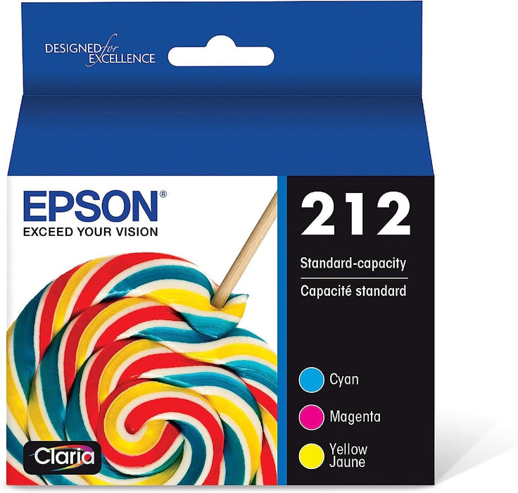 Epson T212520 Cyan / Magenta / Yellow Ink Cartridge