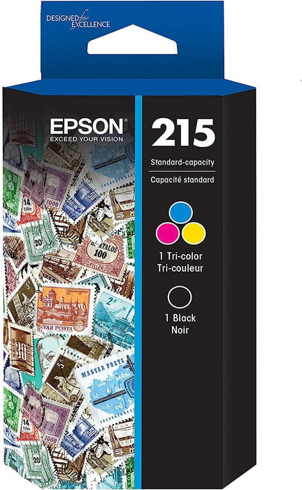 Epson T215120-BCS Black / Color Ink Cartridge Combo Pack