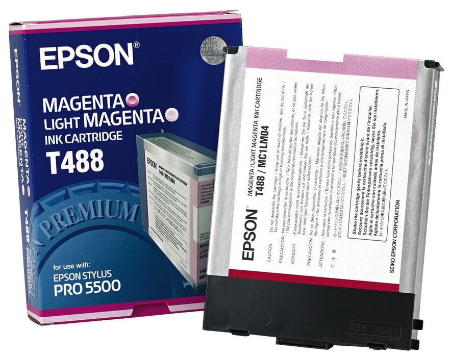 Epson T488011 Magenta Ink Cartridge