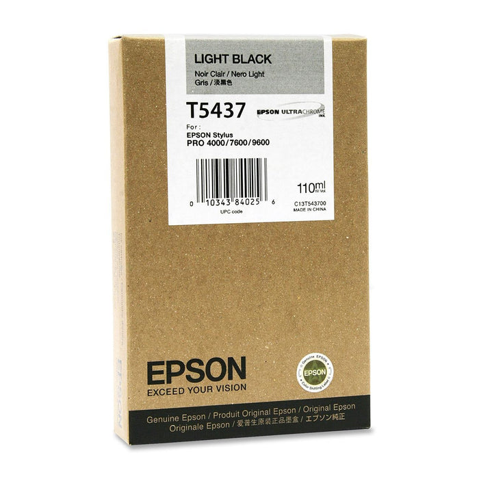 Epson T543700 Light Black Ink Cartridge
