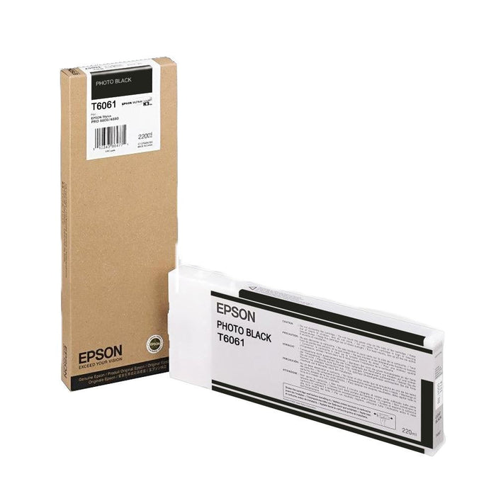 Epson T606100 Photo Black Ink Cartridge