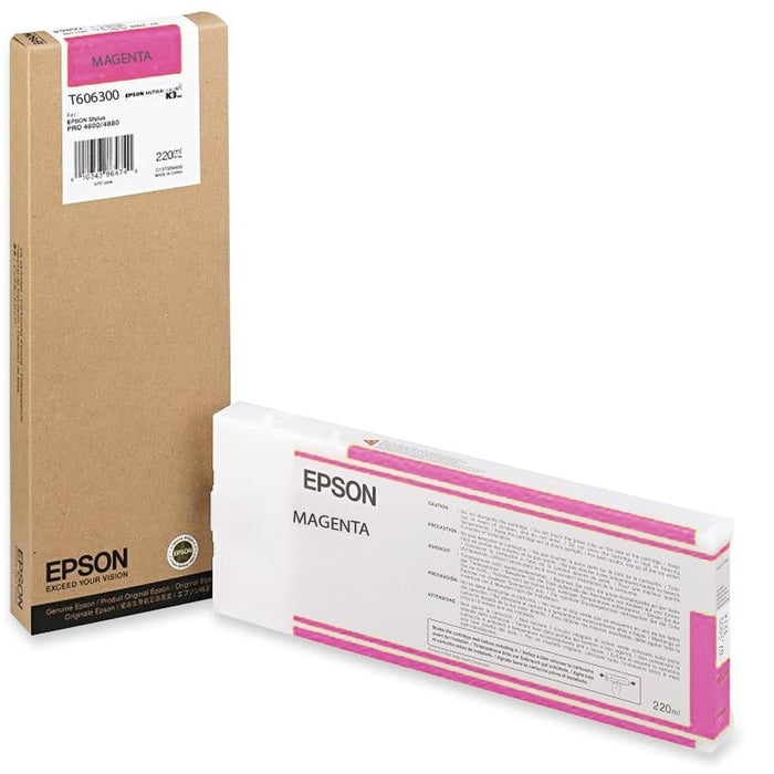 Epson T606300 Magenta Ink Cartridge