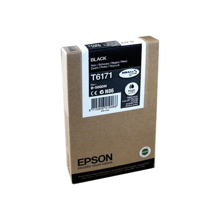 Epson T617100 Black High Yield Ink Cartridge
