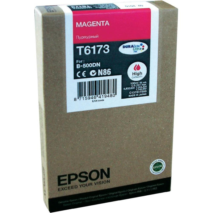 Epson T617300 Magenta High Yield Ink Cartridge