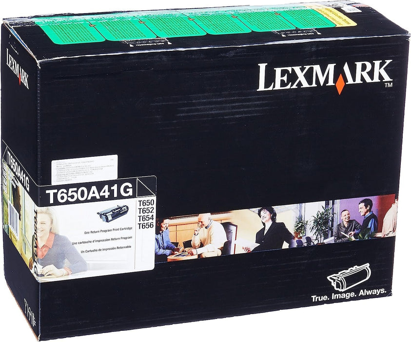 Lexmark T650A41G Black Return Program Toner Cartridge