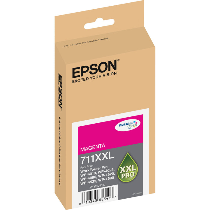 Epson T711XXL320 Magenta High Yield Ink Cartridge