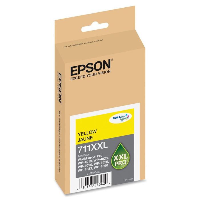 Epson T711XXL420 Yellow High Yield Ink Cartridge