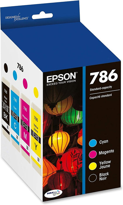 Epson T786120-BCS Cyan / Magenta / Yellow / Black Ink Cartridge