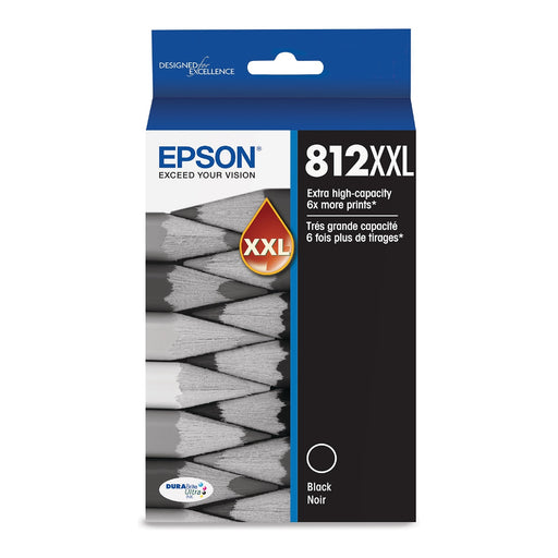 Epson T812XXL120-S Extra High Yield Black Original OEM ink cartridge