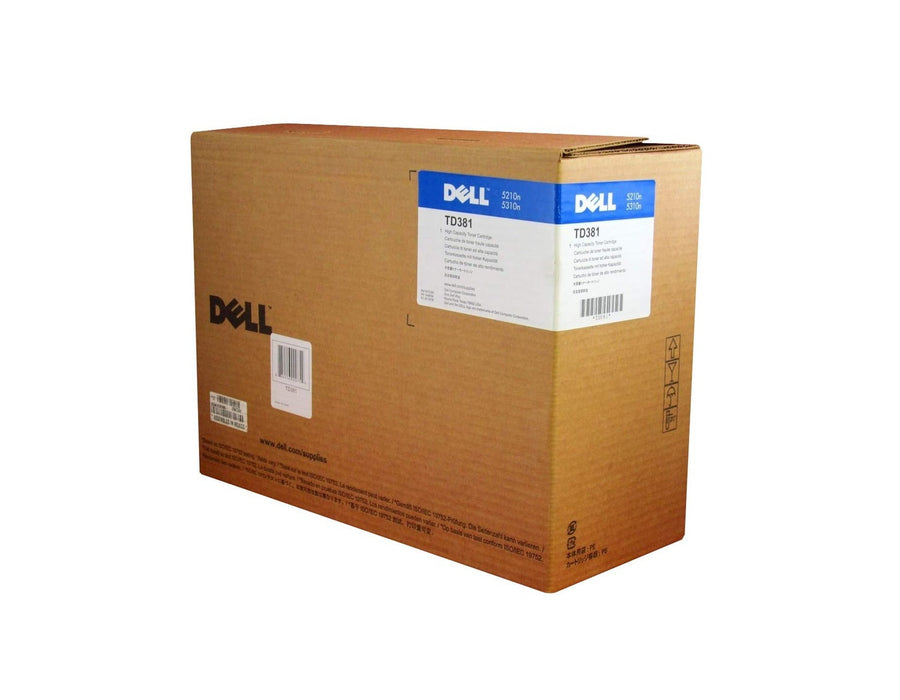 Dell TD381 Black High Yield Toner Cartridge