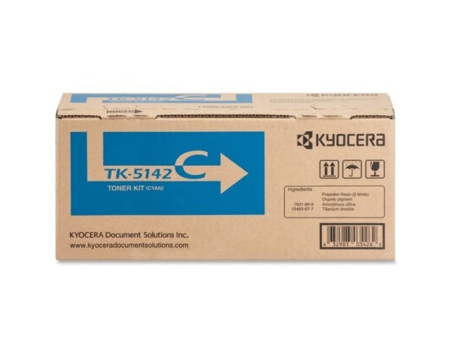 Kyocera TK-5142C Cyan Toner Cartridge