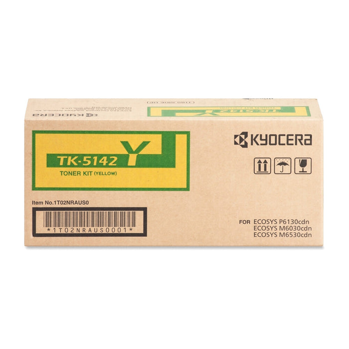 Kyocera TK-5142Y Yellow Toner Cartridge