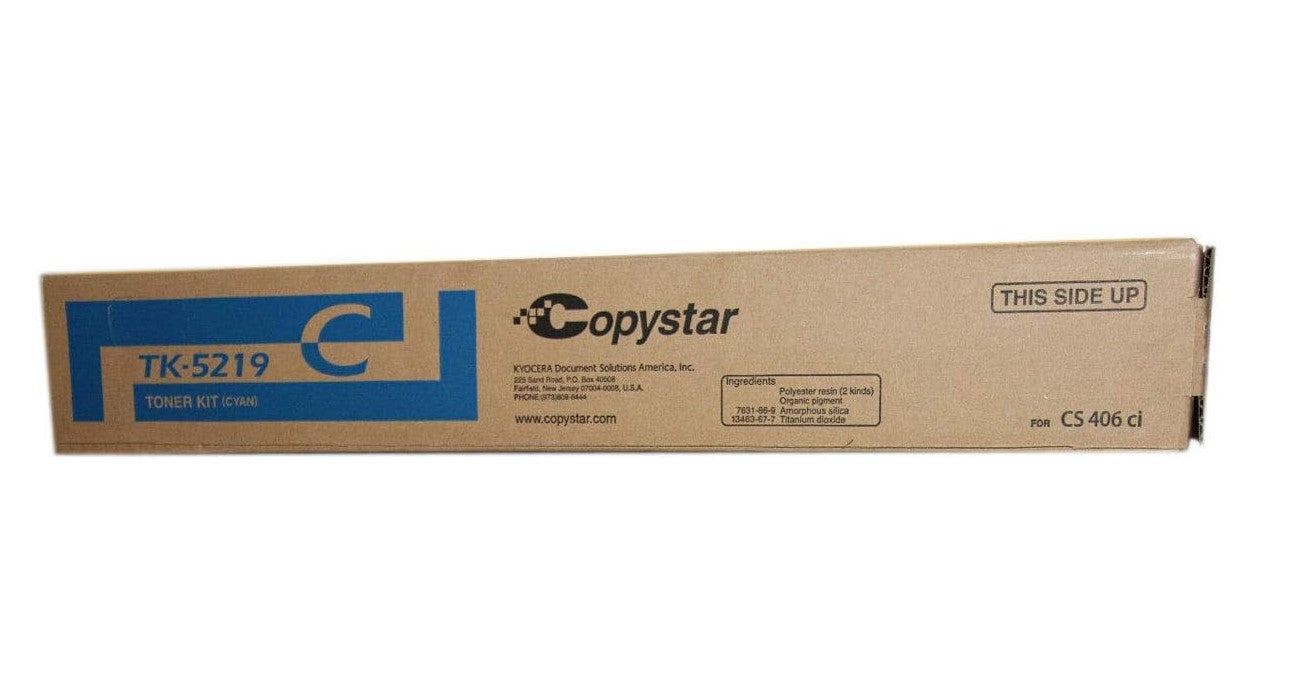 Kyocera TK-5219C Cyan Toner Cartridge