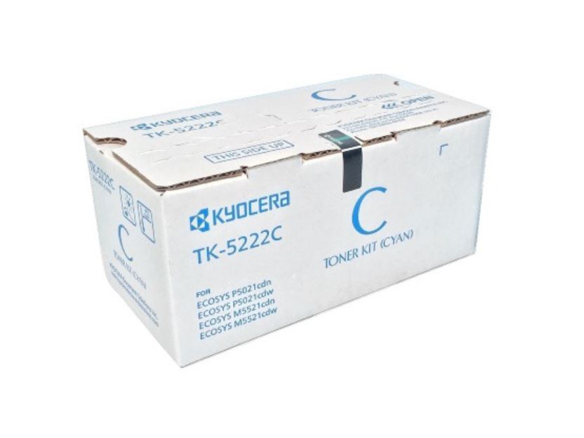 Kyocera TK-5222C Cyan Toner Cartridge