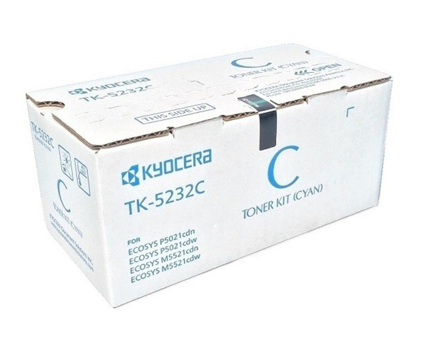 Kyocera TK-5232C Cyan Toner Cartridge