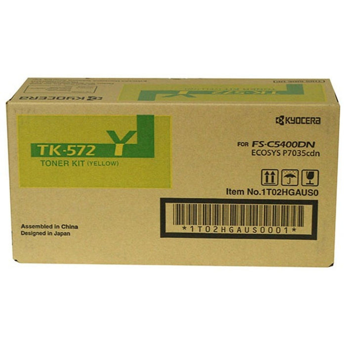Kyocera TK-572Y Yellow Toner Cartridge