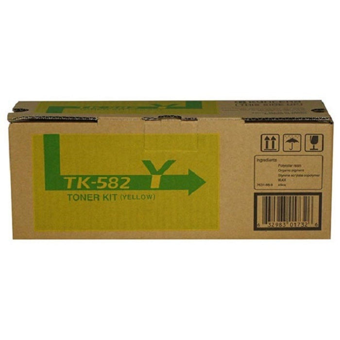 Kyocera TK-582Y Yellow Toner Cartridge