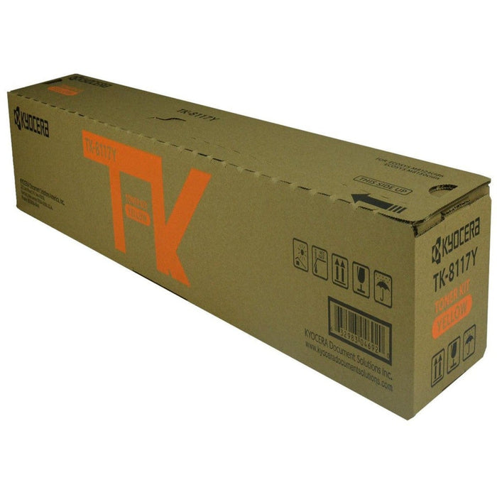 Kyocera TK-8117Y Yellow Toner Cartridge