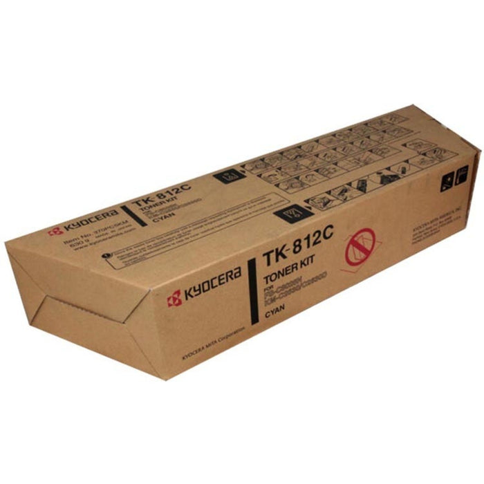 Kyocera TK-812C Cyan Toner Cartridge