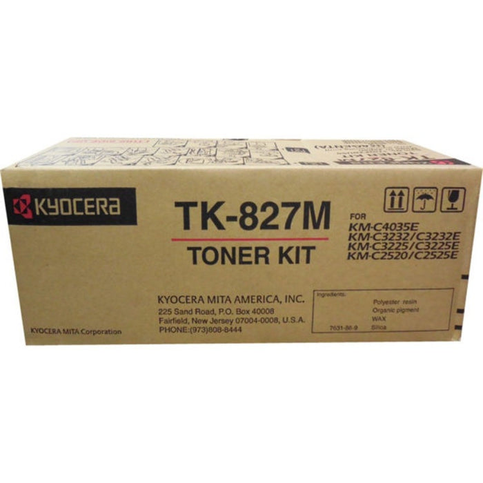 Kyocera TK-827M Magenta Toner Cartridge
