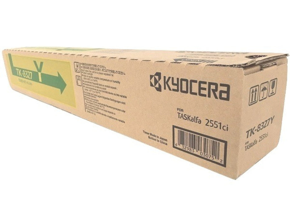 Kyocera TK-8327Y Yellow Toner Cartridge
