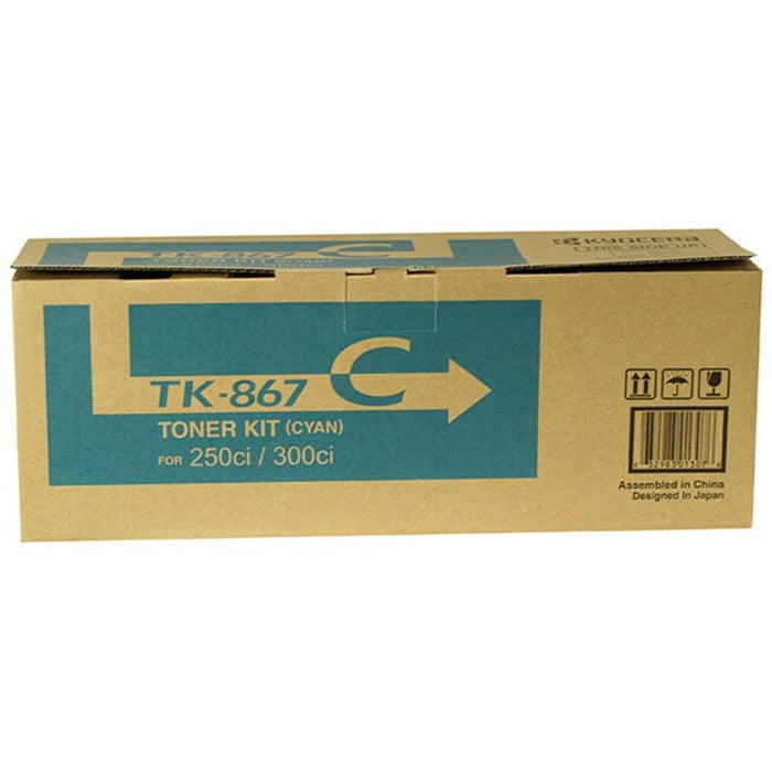 Kyocera TK-867C Cyan Toner Cartridge