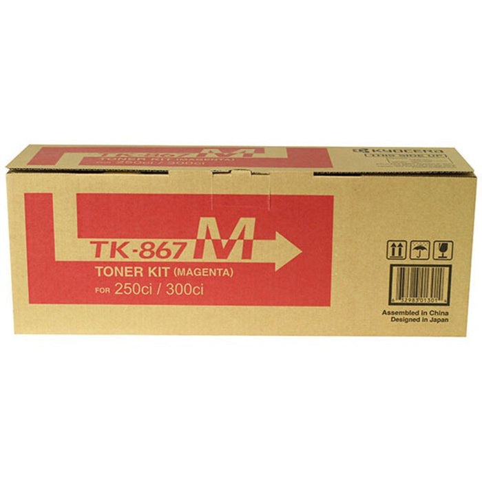 Kyocera TK-867M Magenta Toner Cartridge