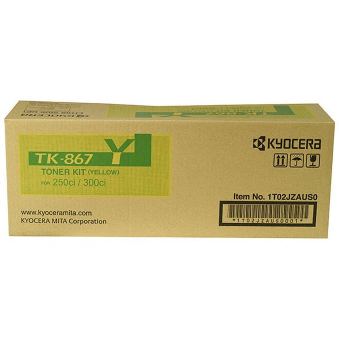 Kyocera TK-867Y Yellow Toner Cartridge