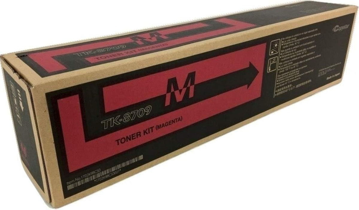 Kyocera TK-8709M Magenta Toner Cartridge