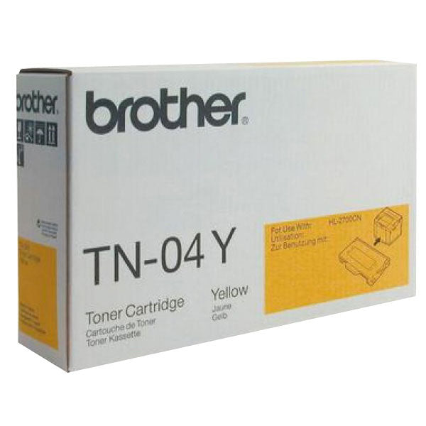 Brother TN-04Y Yellow Toner Cartridge