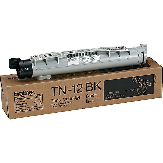 Brother TN-12BK Black Toner Cartridge