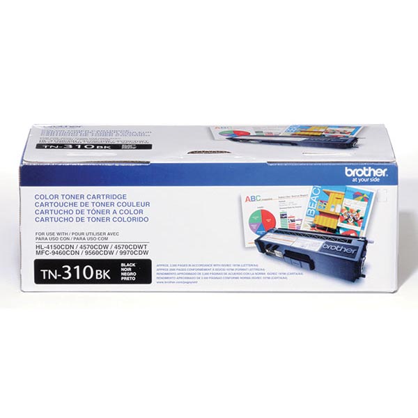 Brother TN-310BK Black Toner Cartridge