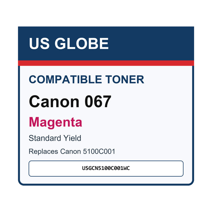 Compatible USGCN5100C001WC Light Magenta Canon Toner Cartridge — front-facing retail box