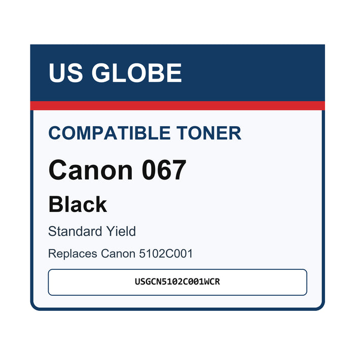 Compatible USGCN5102C001WCR Black Canon Toner Cartridge — front-facing retail box