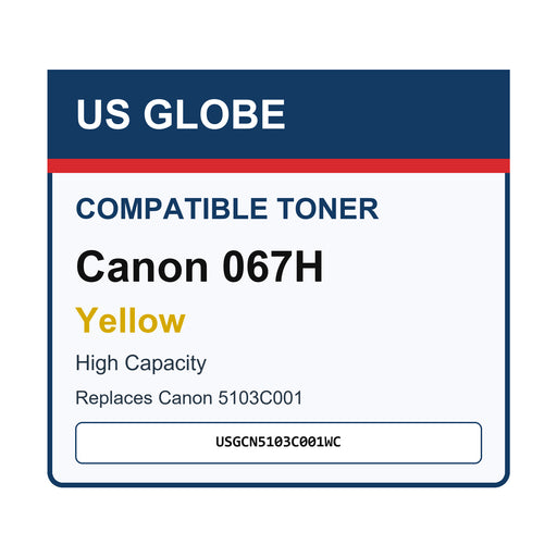 Compatible USGCN5103C001WC White Canon High Yield Toner Cartridge — front-facing retail box