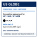 US Globe compatible non-OEM toner information for HP 138X W1380X, black high yield, approximately 4,000 pages