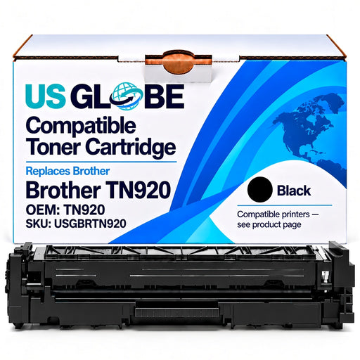 US Globe USGBRTN920 Black Compatible Toner Cartridge (Replaces Brother TN920)